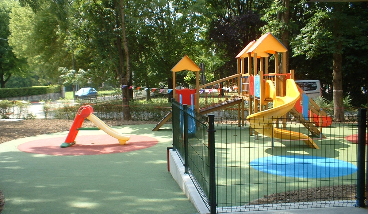 Parco giochi scuola dell’infanzia Pieve Rossa (RE)